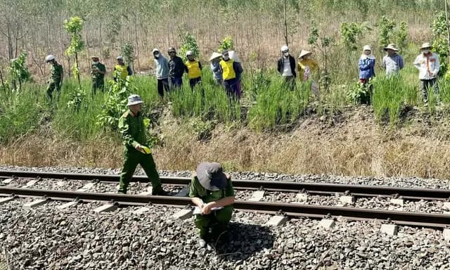 Nhân viên đường sắt tử vong do bị tàu hàng tông tại xã Hàm Kiệm