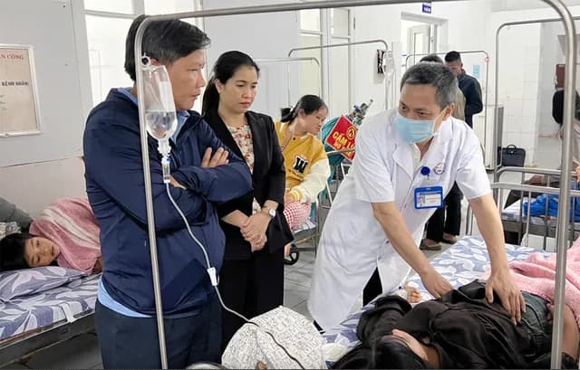 46 bệnh nhân nghi ngộ độc thực phẩm do ăn bánh mì tại xã Tân Lập, Quảng Trị