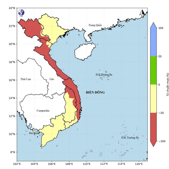 Dự báo nắng nóng mạnh, mưa lớn dông lốc sét tháng 5/2026 toàn quốc