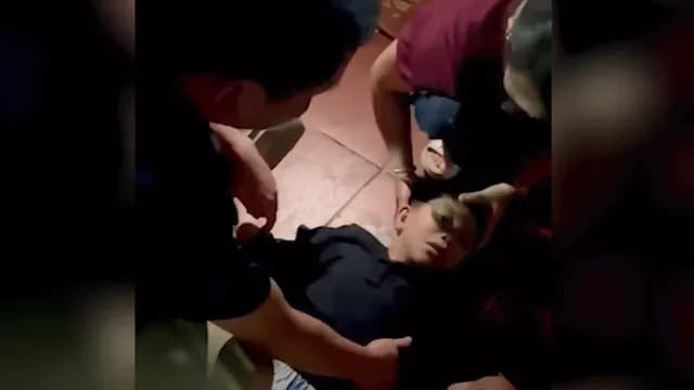 Bé trai hơn 10 tuổi bị điện giật bất tỉnh tại bãi biển Quỳnh, xã Quỳnh Phú, Nghệ An
