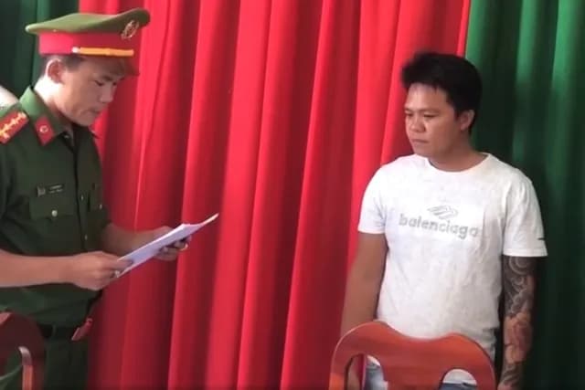 Nam thanh niên ở Bình Thuận bị khởi tố chống người thi hành công vụ