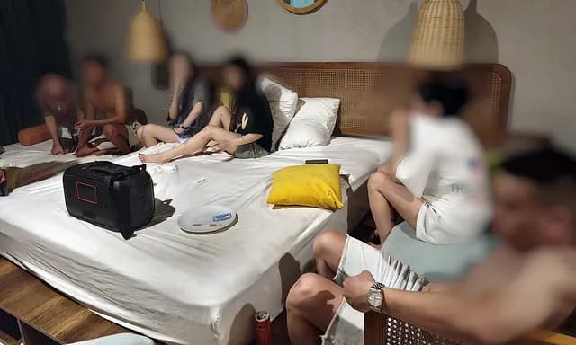 Công an Đà Nẵng tạm giữ 8 đối tượng tổ chức sử dụng ma túy tại biệt thự nghỉ dưỡng
