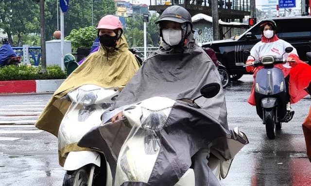 Miền Bắc sắp đón mưa rào và giông diện rộng từ 17/5