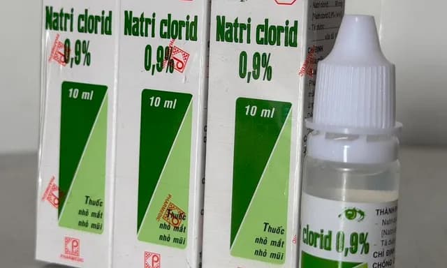 Cục Quản lý Dược thu hồi lô dung dịch nhỏ mắt Natri clorid 0,9% không đạt tiêu chuẩn