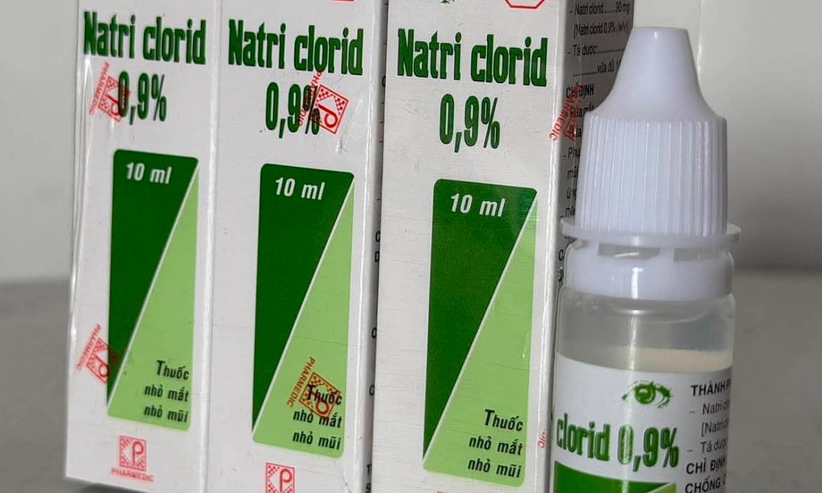 Cảnh báo thu hồi dung dịch nhỏ mắt Natri clorid 0,9% chứa tạp chất - ảnh 1