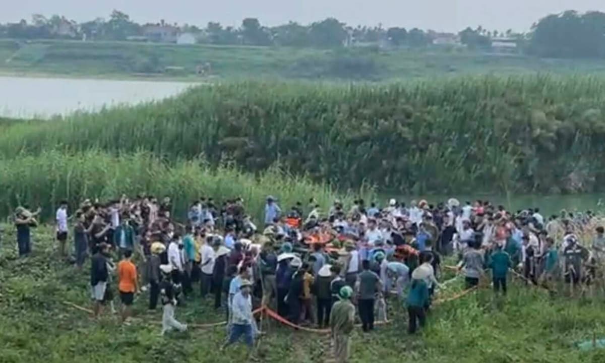 Cảnh báo đuối nước tại sông Lô, Phú Thọ: 5 học sinh tử vong - ảnh 1
