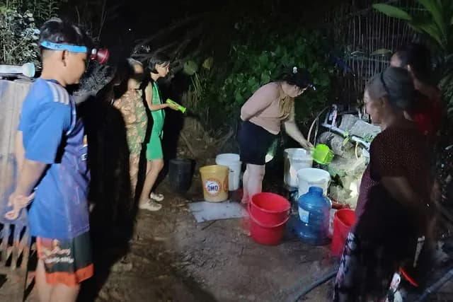 Hàng trăm người dân Bình Định thiếu nước sạch giữa mùa khô