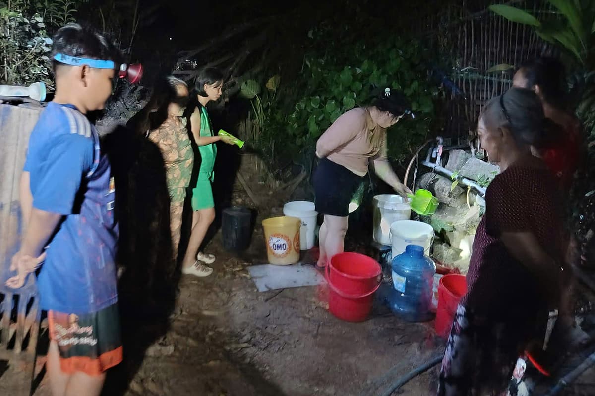 Cảnh báo thiếu nước sạch nghiêm trọng giữa mùa khô tại Bình Định - ảnh 1