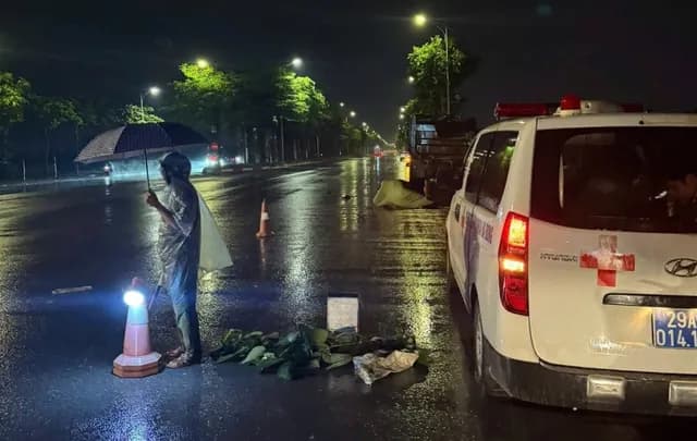 Tai nạn giao thông nghiêm trọng tại xã Tam Hưng, Hà Nội khiến 2 người tử vong