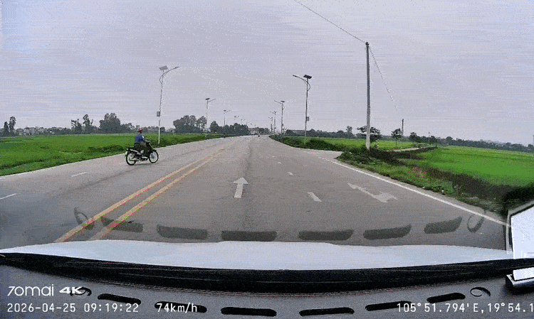Cảnh báo va chạm giao thông nghiêm trọng tại xã Hậu Lộc, Thanh Hóa do cắt ngang đột ngột - ảnh 1